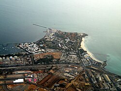 The industrial zone in Dakar, Senegal