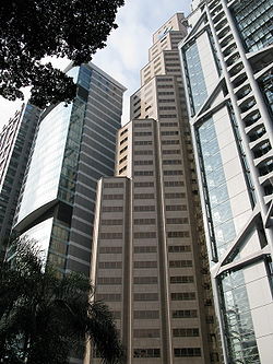 Standard Chartered Bank Building in Central, Hong Kong