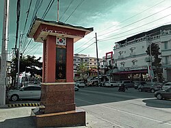 The entrance of Koreatown in Angeles, Pampanga serves as a welcome of Filipino-Korean Communities within the city, a number of various Korean Establishments and significant Ethnic Koreans that concentrated in Fil-Am Friendship Highway.