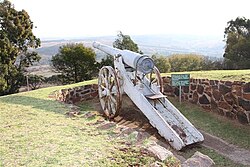 Long Tom replica at Fort Klapperkop