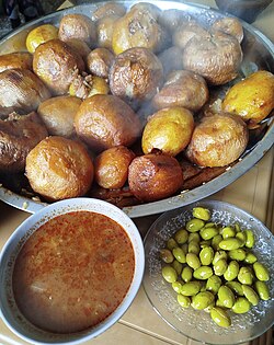 Lift mahshi, stuffed turnip in the Palestinian style