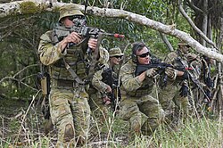 No. 2 Security Forces Squadron demonstrates a combat scenario in Guam, February 2022