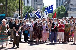 Mothers of the Plaza de Mayo, Argentine mothers whose children were "disappeared" during the Dirty War