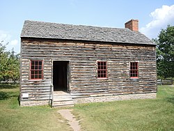 Rochester's house from Dansville, now at the Genesee Country Village and Museum