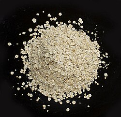 Fully-processed porridge oats, ready to cook