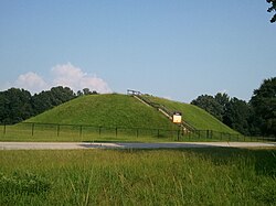 Nanih Waiya, "leaning mountain", mother mound for the Choctaw people[27]