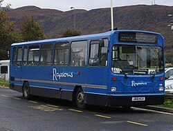 Rapsons Wright Handybus in Fort William in 2006