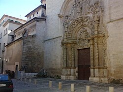 Church of Montesión (Mount Zion) in Palma de Mallorca, the main church of Xuetas of Mallorca.
