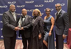 Dayton (OH) NAACP President Derrick L. Foward Receives Thalheimer Award for Publications in Atlantic City, New Jersey in July 2022