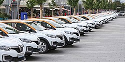 As of 2020, Moscow has the largest fleet of carsharing vehicles in the world, with more than 30,000 cars.[248]