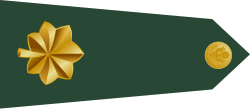 1957 to 2015 U.S. Army major rank insignia