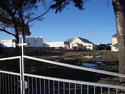 Church of the Good Shepherd after demolition