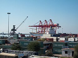 The Port of Latakia, Syria's main harbour
