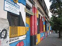 Headquarters of Alcohólicos Anónimos in Montevideo