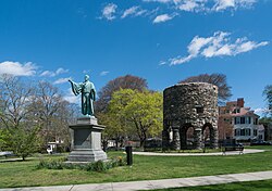 In 1680, Newport was the third largest Anglo-American city. It remained a prosperous population center until the 1770s.[48]