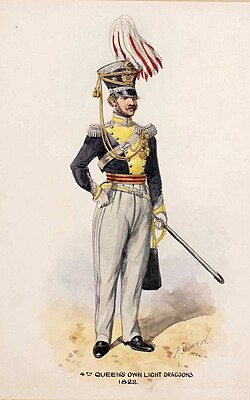A regimental officer in 1822