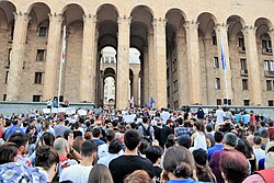 Day 2 of the Gavrilov's Night protests
