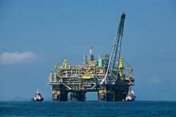 Oil platform P-51, the first 100% Brazilian oil platform