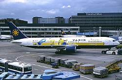 2002 World Cup-winning Brazil plane livery, from Varig.