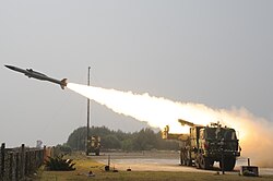Akash Surface to Air Missile