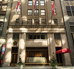 The Cornell Club of New York in Manhattan, a focal point for alumni