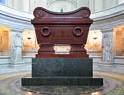 Napoleon's tomb at Les Invalides in Paris