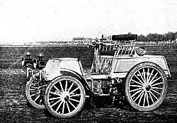 Benz racing car two-cylinder 14 hp (1899)