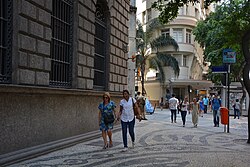 Pedestrian infrastructure in Rio de Janeiro