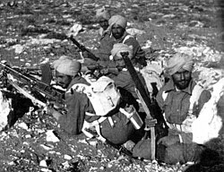 British Indian Army personnel during Operation Crusader in Egypt, 1941