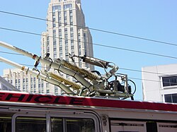 Pole bases with springs and pneumatic pole lowering cylinders