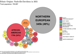Ethnic origins in Nashville