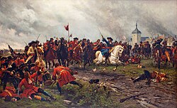 Victorian reimagining of William III at the Battle of Landen, by Ernest Crofts