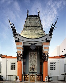 Grauman's Chinese Theatre, or TCL Chinese Theatre, at Hollywood, California