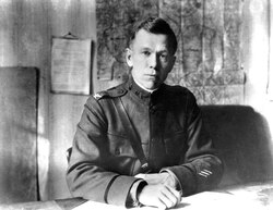 Colonel Marshall in France in 1919