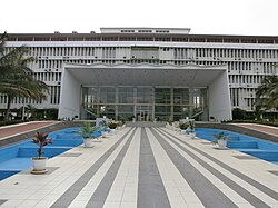 The Assemblée nationale on the Plateau, the heart of old Dakar