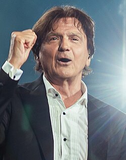 Zdravko Čolić, a former Yugoslav pop star