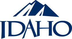 Logo for the State of Idaho.
