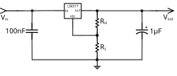 An example circuit diagram, which is useful in circuit design and troubleshooting