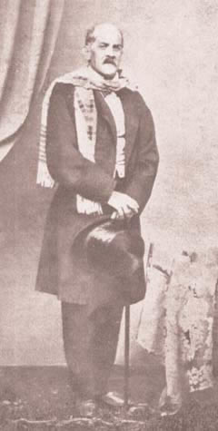 Domingo Faustino Sarmiento, author of Civilización y barbarie and key figure in the Generation of '37, later President of Argentina