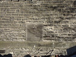 Foundation stone of St Luke's Church
