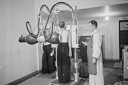 Royal Navy sailors being screened for tuberculosis (1940)