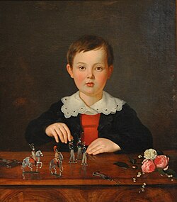 Portrait of Crown Prince Charles, by Franz Seraph Stirnbrand, 1835