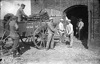 An industrial bakery near the Ypres Salient used to feed the German Army