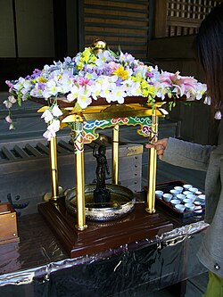 Hanamatsuri in Japan