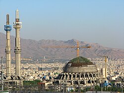 Grand Mosalla of Tehran, under construction
