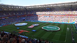 Uruguay vs Saudi Arabia match at the 2018 FIFA World Cup in Russia