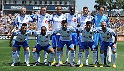 Montreal Impact pre-game lineup photo, 2013