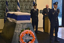 The funeral of Yitzhak Navon