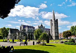 St Patrick's Cathedral, Dublin, is the national Cathedral of the Church of Ireland.