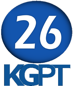 KAGW-CD's logo branded as KGPT 26 used from 2013 until 2018.